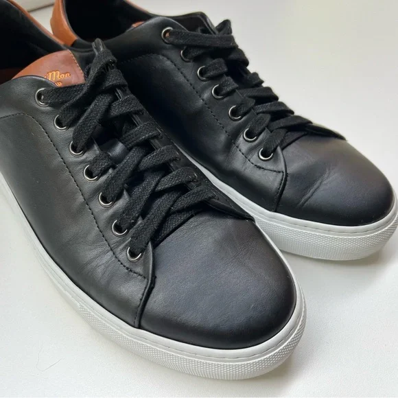 GoodMan London Legend Sneakers. Black Leather.Amazing Condition! Size US M8.